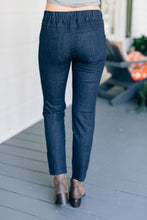 Load image into Gallery viewer, Living For The Fun Dark Denim Moto Jeggings