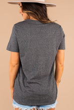 Load image into Gallery viewer, Long Live Rock'n'Roll Charcoal Gray Graphic Tee