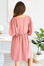 Load image into Gallery viewer, Where Do We Go Ash Mauve Pink Smocked Dress