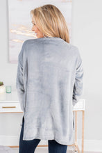 Load image into Gallery viewer, Inside And Out Gray Faux Fur Sweater