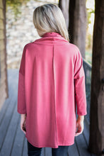 Load image into Gallery viewer, You Need Me Brick Red Cowl Neck Top