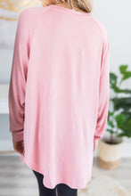 Load image into Gallery viewer, Easy Like Sunday Blush Pink Fleece Tunic