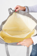 Load image into Gallery viewer, You Gotta Move On Gray Oversized Tote