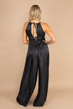 Load image into Gallery viewer, Next Level Black Wide Leg Jumpsuit