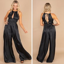 Load image into Gallery viewer, Next Level Black Wide Leg Jumpsuit
