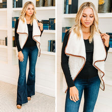 Load image into Gallery viewer, Here's Your Chance Ivory White Faux Fur Vest