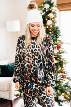 Load image into Gallery viewer, In The Jungle Mocha Brown Leopard Top
