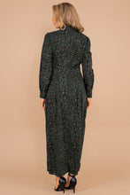 Load image into Gallery viewer, Give A Second Look Green Leopard Maxi Dress