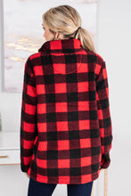 Load image into Gallery viewer, On The Hunt Red Buffalo Plaid Pullover