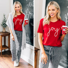 Load image into Gallery viewer, All Things Christmas Canvas Red Graphic Tee