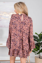 Load image into Gallery viewer, Take On The Day Blush Pink Ruffled Dress