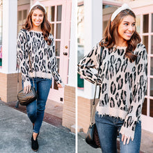 Load image into Gallery viewer, The Perfect Match Black Leopard Sweater