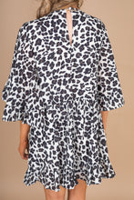 Load image into Gallery viewer, Look This Way White Leopard Print Dress