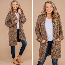 Load image into Gallery viewer, In My Sights Mocha Speckled Cardigan