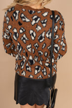 Load image into Gallery viewer, What You Need To Know Brown Leopard Sweater