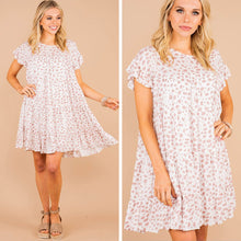 Load image into Gallery viewer, Just What You Thought Off White Leopard Dress