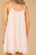 Load image into Gallery viewer, Here For You Peach Pink Textured Dress