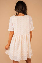 Load image into Gallery viewer, Remember The Days Champagne White Babydoll Dress