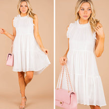 Load image into Gallery viewer, Nothing To Lose White Cotton Dress