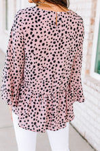 Load image into Gallery viewer, At All Hours Light Mauve Pink Leopard Top