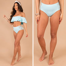 Load image into Gallery viewer, Cherish The Sun Mint Green Bikini Bottoms