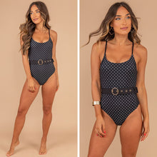 Load image into Gallery viewer, Island Hopping Black One Piece Swimsuit
