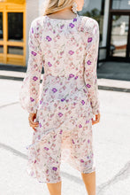 Load image into Gallery viewer, Luck Be A Lady Blush Pink Floral Midi Dress