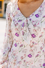 Load image into Gallery viewer, Luck Be A Lady Blush Pink Floral Midi Dress