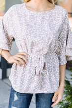Load image into Gallery viewer, Better Than Great Mocha Brown Leopard Top