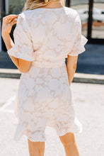 Load image into Gallery viewer, Tell You Everything Ivory White Wrap Dress