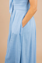 Load image into Gallery viewer, Let's Have Fun Denim Blue Midi Dress