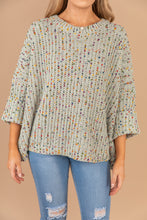 Load image into Gallery viewer, I've Got A Feeling Sage Green Confetti Sweater