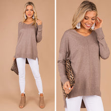 Load image into Gallery viewer, I Could Be Mocha Brown Sweater