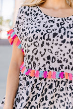 Load image into Gallery viewer, Best Of Bold Ivory White Leopard Top