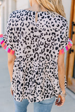 Load image into Gallery viewer, Best Of Bold Ivory White Leopard Top