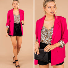 Load image into Gallery viewer, Make A Change Hot Pink Blazer