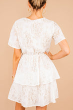 Load image into Gallery viewer, Walk On Cream White Lace Dress