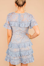 Load image into Gallery viewer, It's All You Need Blue Lace Dress