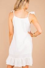 Load image into Gallery viewer, This Is My Dream Ivory White Embroidered Dress