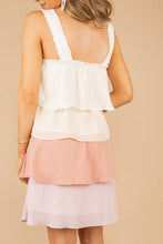 Load image into Gallery viewer, Feeling Your Best Peach Pink Tiered Dress