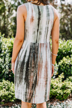 Load image into Gallery viewer, On Your Way Mocha Brown Tie Dye Dress