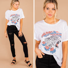 Load image into Gallery viewer, World Tour White Graphic Tee
