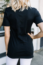 Load image into Gallery viewer, Such A Rock Star Black Leopard Graphic Tee