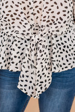 Load image into Gallery viewer, Make A Move Off White Spotted Leopard