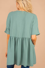 Load image into Gallery viewer, All The Time In The World Sage Green Tunic