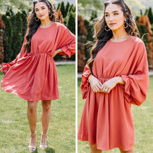 Load image into Gallery viewer, Wherever You Go Marsala Pink Dress