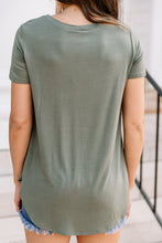 Load image into Gallery viewer, Let's Meet Later Light Olive Green Top
