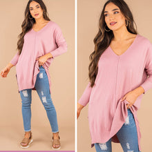 Load image into Gallery viewer, In Your Element Light Rose Pink Sweater