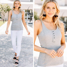 Load image into Gallery viewer, Looks Like Love Heather Gray Tank