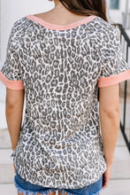 Load image into Gallery viewer, In Your Heart Brown Leopard Top